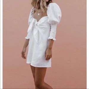 POSSE DAKOTA WHITE DRESS 😍